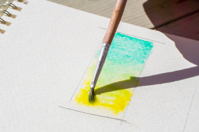 Art Projects for Kids to Try At Home: Salt Watercolors