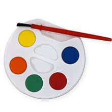 Load image into Gallery viewer, Color Swell Bulk Watercolors Round Paint Brushes - 25 Sets with 5 Washable Colors Each - Great for Kids, Classrooms, Parties, Students, Donations, Party Favors, All Ages - ColorSwell