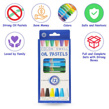 Load image into Gallery viewer, Color Swell Bulk Oil Pastels - 36 Packs with 12 Colors Each - ColorSwell