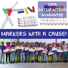 Load image into Gallery viewer, Color Swell Washable Bulk M0arkers - 18 Boxes of 8 Vibrant Colors (80 Total) - Broad Line Markers - ColorSwell