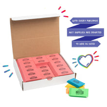 Load image into Gallery viewer, Color Swell Bulk Pink Erasers Pack (108 Erasers) - ColorSwell