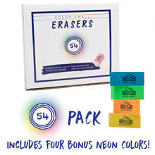 Load image into Gallery viewer, Color Swell Bulk Pink Erasers Pack (108 Erasers) - ColorSwell