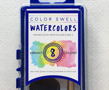 Load image into Gallery viewer, Color Swell Bulk Watercolor Paints Bulk Pack (10 Packs, 8 Colors/Pack) - ColorSwell