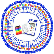 Load image into Gallery viewer, Color Swell Super Tip Washable Markers Bulk Pack 50 Boxes of 8 Vibrant Colors (400 Total) - ColorSwell