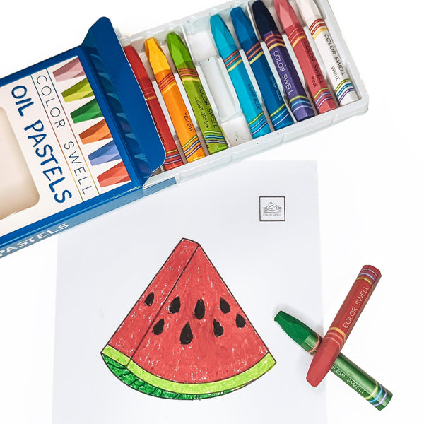 Tips of Using Oil Pastels - ColorSwell