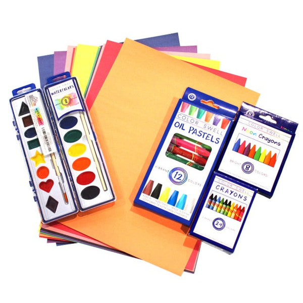 Color Swell art project:  Water Resistance art