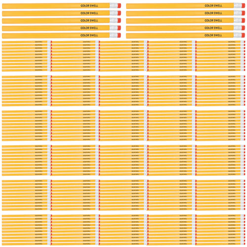 Color Swell - 360 Bulk Pencils - Yellow #2 Pencils Color Swell