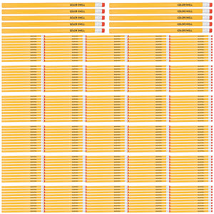 Color Swell - 360 Bulk Pencils - Yellow #2 Pencils Color Swell