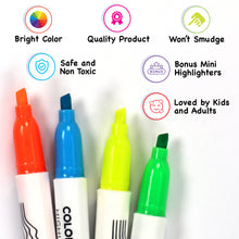 Load image into Gallery viewer, Color Swell Multi-Color Bulk Highlighters 96 Pack Color Swell