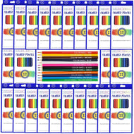 Color Swell Bulk Colored Pencils – 24 Sets, 288 Pre-Sharpened Assorted Vibrant Colors – Ideal for Kids, Teachers, and Classroom Supplies - ColorSwell