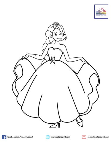 Coloring page: People – ColorSwell