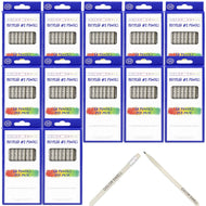 Color Swell - 12 Packs, 10 Recycled Pencils Per Pack (120 Total) - Bulk #2 Recycled Pencils, Non Toxic Color Swell