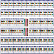 Color Swell Bulk Colored Pencils Packs 120 Sets 12 Count Assorted Vibrant Pre-Sharpened Colors 360 Total Perfect for Kids, Teachers and Classrooms - ColorSwell
