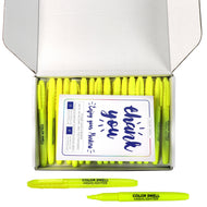 Color Swell Bulk Yellow Highlighter 96 pack - ColorSwell