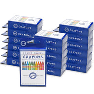 Color Swell Crayon Box Bulk Pack (18 Packs, 24 Crayons/Pack) - ColorSwell