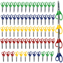 Load image into Gallery viewer, Color Swell Kids Bulk Scissor Pack - 72 Scissors Color Swell