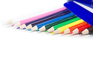 Color Swell Color Pencil Pack 12 Count Assorted Vibrant Pre-Sharpened Colors - ColorSwell