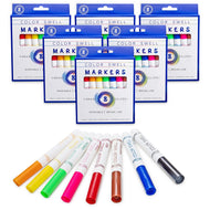 Color Swell Marker Bulk Pack (6 Packs, 8 Markers/Pack) - ColorSwell