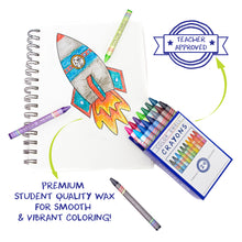 Load image into Gallery viewer, Color Swell Bulk Crayon (36 Packs, 864 Crayons) Color Swell
