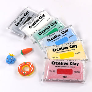 Color Swell Magic Clay Bulk Pack (80 packs, 1oz each) – ColorSwell