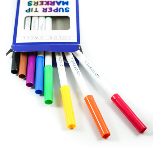 Color Swell Washable Markers 10 Boxes of 8 Vibrant Colors Are Perfect for  Teachers, Kids, Parties, and Classrooms