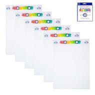 Color Swell Bulk Easel Pads (6 Pack) Plus Bonus Marker Pack - ColorSwell