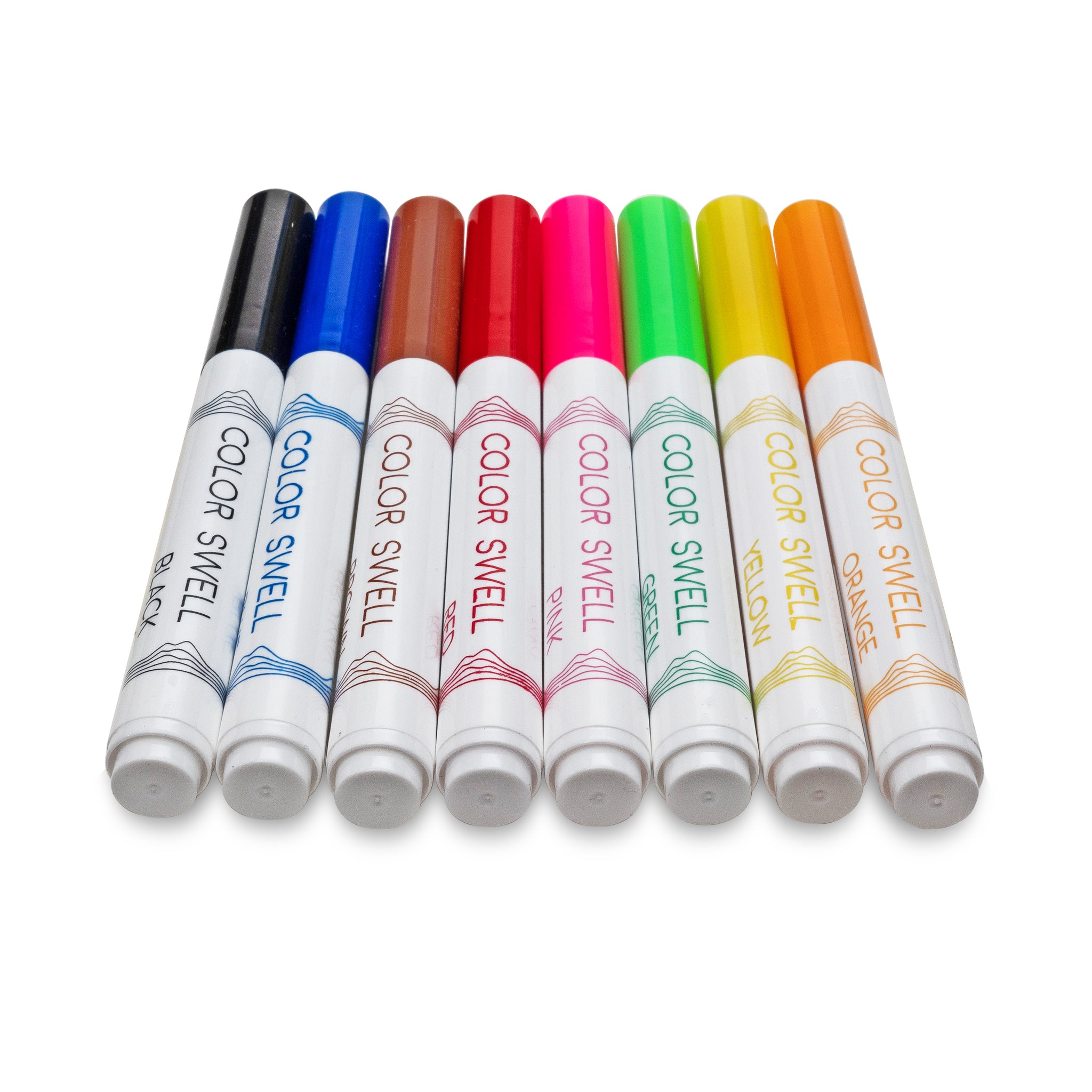 Color Swell Washable Markers with 8 Vibrant Colors – ColorSwell