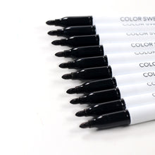 Load image into Gallery viewer, Color Swell Bulk Permanent Markers 60 Count (Black) for Teachers, Offices, Classrooms Color Swell